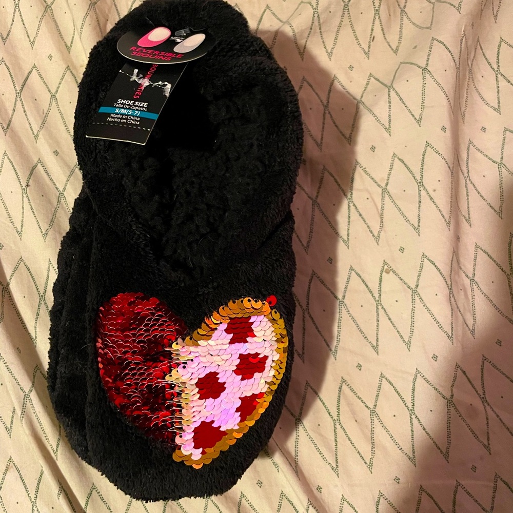 Reversible Sequin Slippers | Size 5-7 |